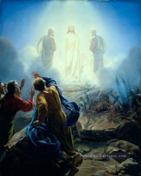 transfiguration Tableau Peinture - La Transfiguration Carl Heinrich Bloch